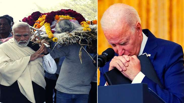 US President Joe Biden offers ‘heartfelt’ condolences to PM Modi on his mother’s demise