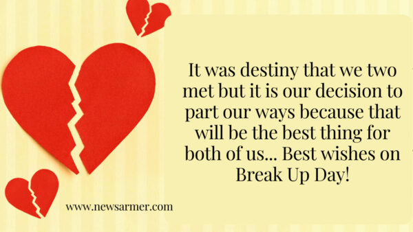 Breakup Day 2023 Quotes Messages And Wishes Newsarmer